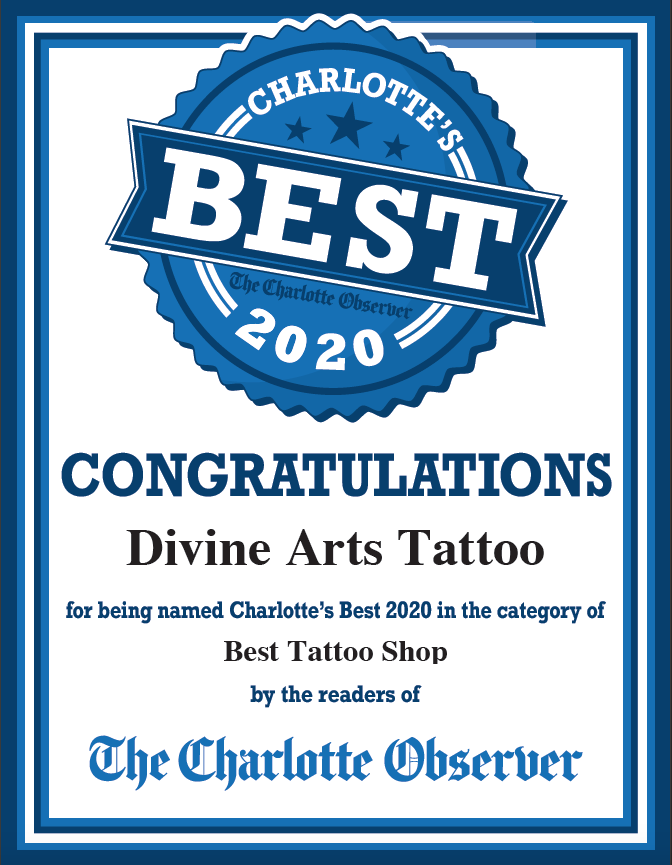 Divine Arts Tattoo Company Tattoo Studio Matthews, NC